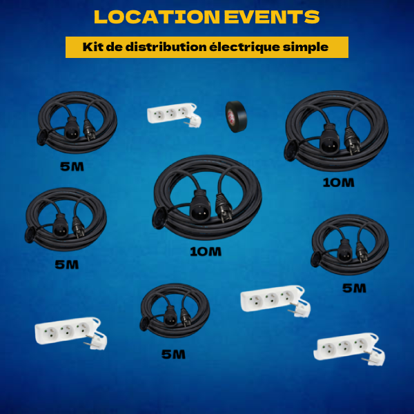 Location Kit de distribution électrique simple