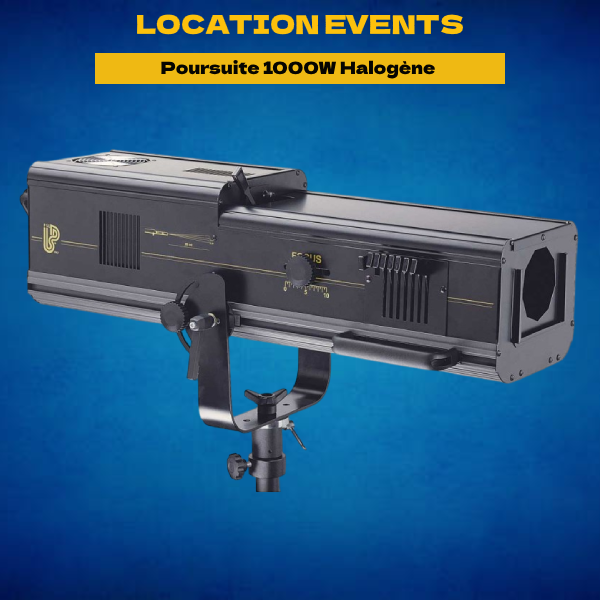 Location Poursuite 1000W Halogène