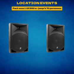 Location paire d'enceintes...