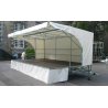 Location Scènes mobiles Remorques Podium 22 m2