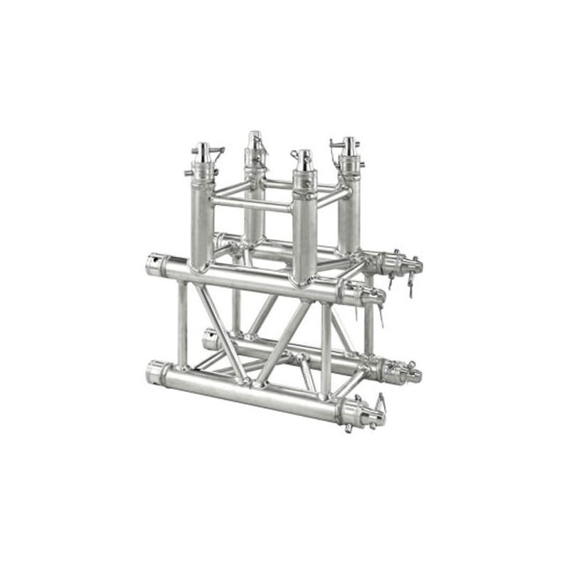 Location structure angle alu carré 3d T 90°