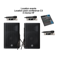 Location pack conférence C3...