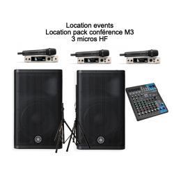 Location pack conférence M3...