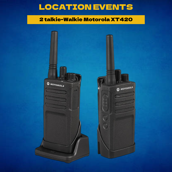 Location 2 talkie-Walkie Motorola XT420